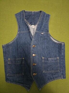 Vintage 70's GWG Denim Vest